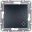 Picture of Schneider Electric cznik schodowy Asfora zaciski rubowe bez ramki antracyt (EPH0400371)