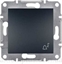 Изображение Schneider Electric Przycisk dzwonek Asfora bez ramki antracyt (EPH0800171)