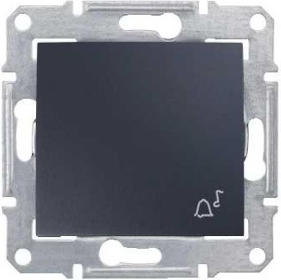 Picture of Schneider Electric Przycisk dzwonek Sedna grafitowy (SDN0800170)