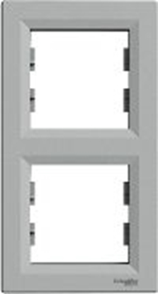 Picture of Schneider Electric Ramka 2-krotna pionowa aluminium (EPH5810261)