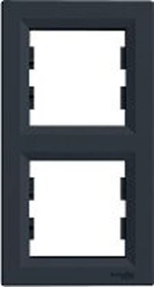 Picture of Schneider Electric Ramka 2-krotna pionowa antracyt (EPH5810271)
