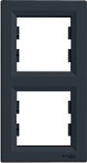 Picture of Schneider Electric Ramka 2-krotna pionowa antracyt (EPH5810271)