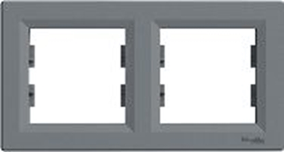 Picture of Schneider Electric Ramka 2-krotna pozioma stal (EPH5800262)