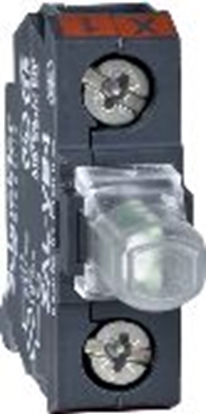 Изображение Schneider Electric Zestaw wietlny z diod LED biaa 24V AC/DC (ZALVB1)