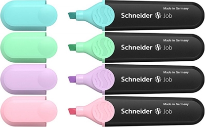 Attēls no Schneider ZAKRELACZ SCHNEIDER JOB 1-5MM 4 SZT. PASTELOWY MIX