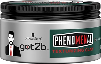 Attēls no Schwarzkopf got2b Phenomenal pasta do układania włosów Texturizing Clay 100ml