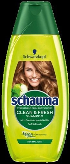 Picture of Schwarzkopf Schauma Szampon do wosów Jabko, Pokrzywa 400ml