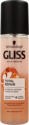 Изображение Schwarzkopf Schwarzkopf Gliss Kur Total Repair Ekspresowa Odżywka-spray do włosów suchych i zniszczonych 200ml