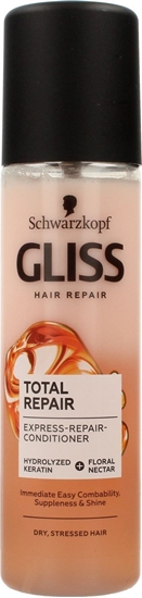 Picture of Schwarzkopf Schwarzkopf Gliss Kur Total Repair Ekspresowa Odywka-spray do wosów suchych i zniszczonych 200ml