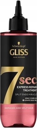 Attēls no Schwarzkopf SCHWARZKOPF_Gliss Hair Repair 7 Sec Express Reapair Treatment intensywnie regenerująca odżywka do zniszczonych włosów 200ml