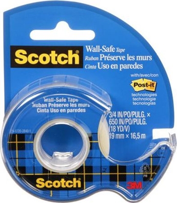 Attēls no Scotch Taśma klejąca scotch wall-safe, bezpieczna dla ścian 19mmx16,5m