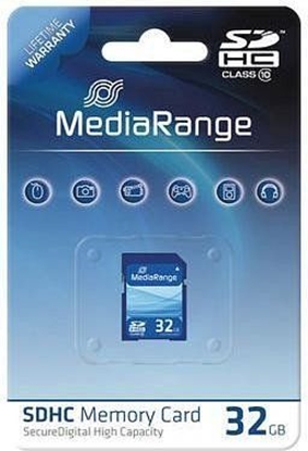 Picture of Karta MediaRange MR964 SDHC 32 GB Class 10  (MR964)
