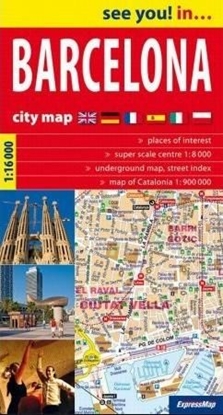 Attēls no See you! in... Barcelona - plan miasta 1:16 000