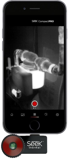 Picture of Seek Thermal Compact PRO iOS FastFrame Kamera termowizyjna do iPhone'a i iPod'a (LQ-EAAX)