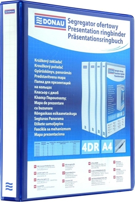 Picture of Segregator Donau Segregator ofertowy DONAU, PP, A4/4RD/50, niebieski