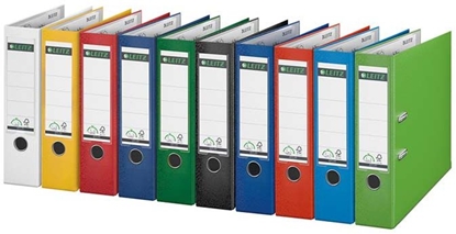 Изображение Segregator Leitz 180° dwigniowy A4 80mm jasnozielony (10101050)