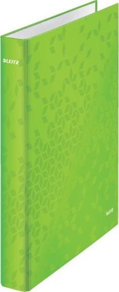 Attēls no Segregator Leitz Wow 4-ringowy A4 40mm zielony (sek4400187)