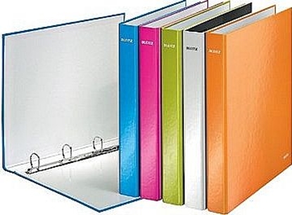 Attēls no Segregator Leitz Wow 4-ringowy A4 40mm fioletowy (sek6130187)