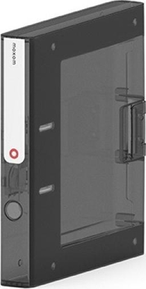 Изображение Segregator Moxom Segregator NEW BINDER MOXOM, plastikowy, A4/50mm, transparentny ciemny