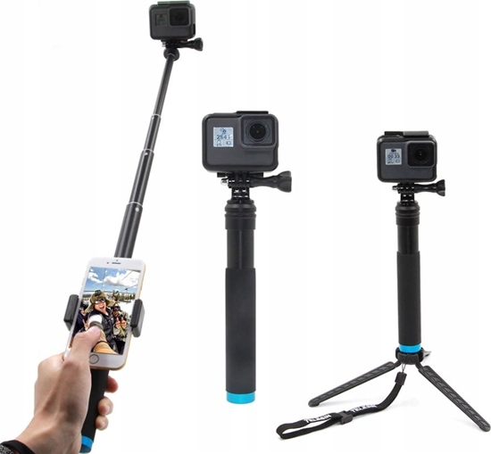 Изображение Telesin Selfie stick Telesin for sport cameras (GP-MNP-090-D)