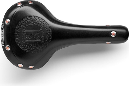 Picture of Selle Italia Siodo MITTICA Skórzane Czarne 580g (SIT-082A2010EA001)