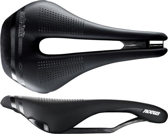 Изображение Selle Italia Siodo SELLE ITALIA NOVUS BOOST KIT CARBONIO SUPERFLOW L (id match - L3) carbon/keramic 7x9, fibra-tek, czarne (NEW)