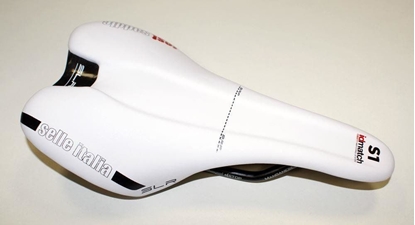 Изображение Selle Italia Siodo SELLE ITALIA SLR BOOST TM S (id match - S1) manganese tube 7, biae, testowe (NEW)