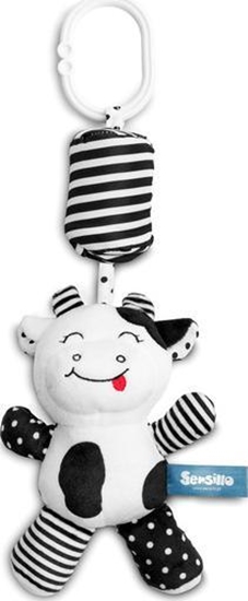 Picture of Sensillo Black&white Zawieszka Do Wózka Krówka