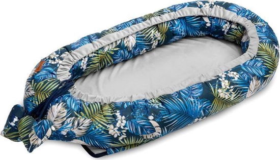 Picture of Sensillo KOKON VELVET 80x45 PAPUGI NIEBIESKI /8779