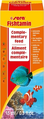 Attēls no Sera SE.FISHTAMIN VITAMINS 15ML 2710 - 4081