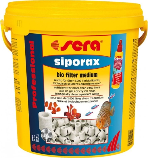 Picture of Sera Wkad Siporax Professional 15 mm 10 l