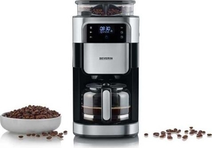Изображение SEVERIN Coffee maker with grinder, 1,25 L, 1000W