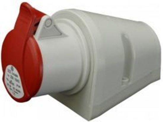 Picture of SEZ Gniazdo stae 4P 32A 400V czerwone IP44 (IZN 3243)