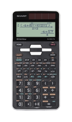 Attēls no Sharp SH-ELW531TG calculator Pocket Display Black, White