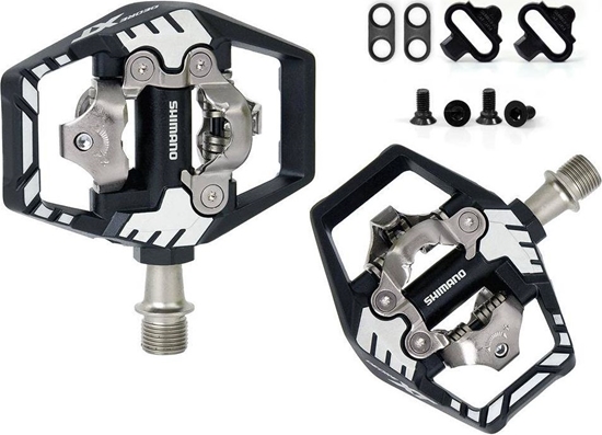 Picture of Shimano Peday SPD Shimano XT PD-M8120 czarne z platform (EPDM8120) - EPDM8120