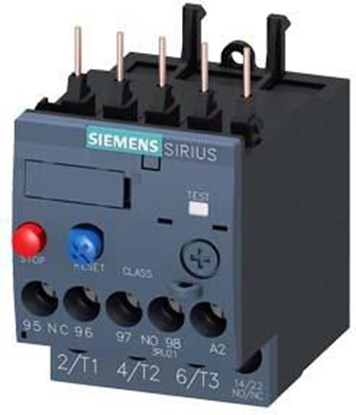 Picture of Siemens Przekaźnik termiczny 3,5 - 5A S00 (3RU2116-1FB0)