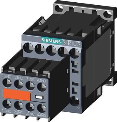 Изображение Siemens Stycznik mocy 7A 3P 230V AC 2Z 2R S00 (3RT2015-1AP04-3MA0)
