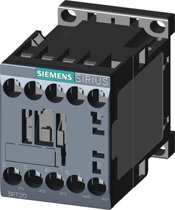 Изображение Siemens Stycznik mocy 7A 3P 24V DC 1Z 0R S00 (3RT2015-1BB41)