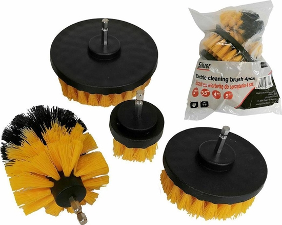 Изображение Silver SZCZOTKI DO CZYSZCZENIA NA WKRTARK 4el./SILVER