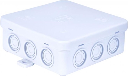 Picture of Simet Puszka n/t hermetyczna z dawic zintegrowan 100x100x39mm IP54 biaa N7 (83007006)