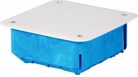 Picture of Simet Puszka podtynkowa regips 115x115x45mm niebieska P 110 (32042203)