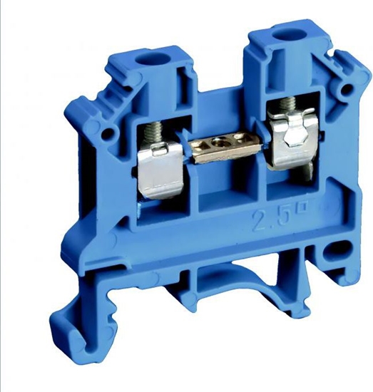 Picture of Simet Zczka szynowa 2-przewodowa 2,5mm2 niebieska ZSG1-2.5Nn (1221313)