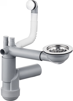 Изображение Syfon Deante Spust z sitkiem pojedynczy 3,5" (ZXY_9917)