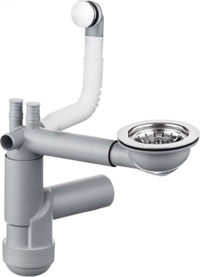 Изображение Syfon Deante Spust z sitkiem pojedynczy 3,5" (ZXY_9917)