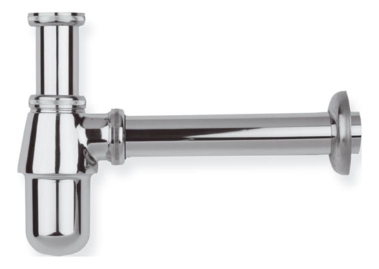 Изображение Syfon KFA butelkowy 5/4" DN32 chrom (601-054-00)