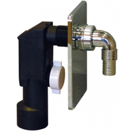 Picture of Syfon Rawiplast podtynkowy DN50 chrom (A603M50)