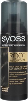 Attēls no Syoss Root Retoucher spray do maskowania odrostów czarny