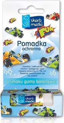 Attēls no Skarb Matki SKARB MATKI_FUN pomadka ochronna o smaku gumy balonowej dla dzieci 6,5g