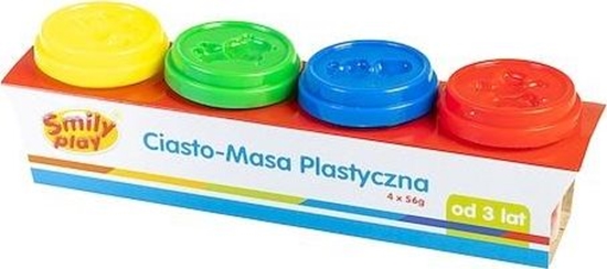 Picture of Smily Play Ciasto-masa 4 soiczki 56g