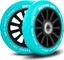 Attēls no Soke Kóka do hulajnogi 100 mm turkusowe 2 szt.